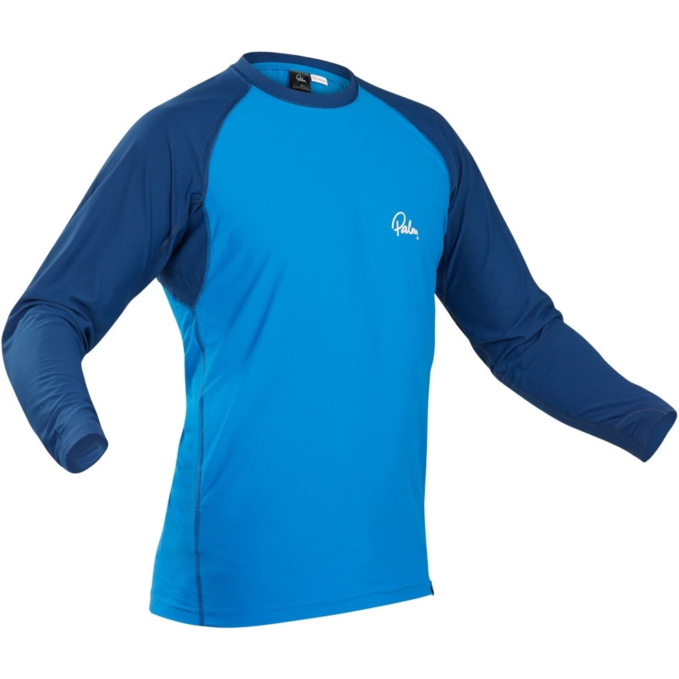 2026 Palm Mens Helios Long Sleeve Thermal Top 12819 - Ocean Navy